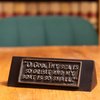 President John F. Kennedy Oval Office Desk Plaque, A Fisherman’s Prayer (History Company Gift Box Collection)