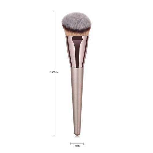 Professional Angled Foundation Brush Premium Synthetic Kabuki Makeup Brush Bronzer Contour Brush Cosmetic Applicator for Blending Liquid Powder BB Cream Vegan Brochas de Maquillaje