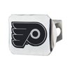 FANMATS 15149 Philadelphia Flyers Chrome Metal Hitch Cover with Chrome Metal 3D Emblem