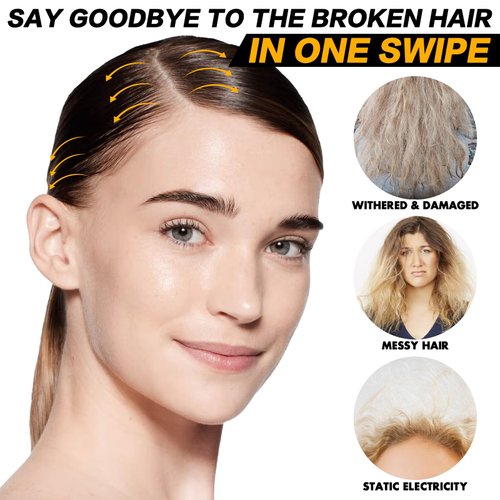 FOCALLURE Hair Styling Cream Stick - Anti Flyaway Edge Control, Finishing Wax Gel for Non-Sticky, Non-Greasy Hair Styling