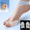 Dr.Pedi Bunion Corrector for Women Silicone Toe Separators for Overlapping Toes Women Correct Toes Straightener 1 Pair