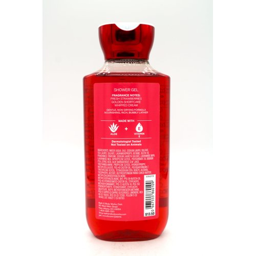 Generic Strawberry Pound Cake, Bath and Body, Shower Gel Body Wash, 10 fl oz