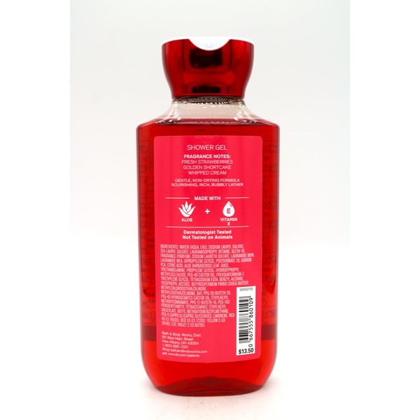 Generic Strawberry Pound Cake, Bath and Body, Shower Gel Body Wash, 10 fl oz