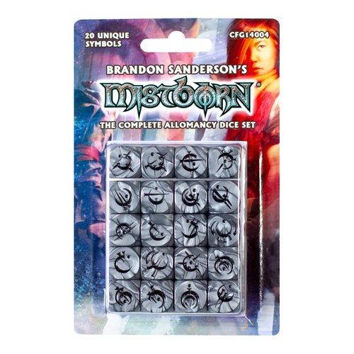 Mistborn Allomancy Dice Set by Crafty Games - Fantasy Role-Playing Accessory, Ages 13+