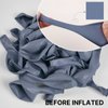 PartyWoo Dusty Blue Balloons, 50 pcs 12 Inch Purplish Boho Blue Balloons, Slate Blue Balloons for Balloon Garland or Arch as Party Decorations, Birthday Decorations, Baby Shower Decorations, Blue-F16