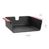 HumanCentric Under Desk Storage Shelf, Drawer Organizer for Office Tables, Workstations, and Sit Stand Desk, Mount Under Desk Shelf Adds Storage Tray, Screw or Stick On Desk Drawer