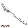 Dinner Forks 6 Piece, Stainless Steel Forks Silverware Set, Dessert Forks, Table Forks, Salad Forks for Home, Kitchen or Restaurant, Dishwasher Safe (Silver-8 Inch)