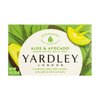 Yardley London Nourishing Bath Soap Bar Aloe & Avocado, Conditions Skin with Creamy Avocado & Olive Extracts, 4.0 oz Bath Bar, 1 Soap Bar