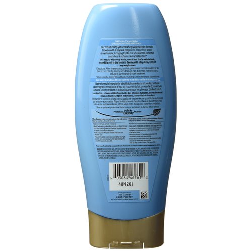 Garnier Whole Blends Conditioner with Coconut Water & Vanilla Milk Extracts, 12.5 fl. oz.