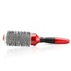 Moehair Single Bristle 1.75" Hair Brush. Single Bristle Barrel Hair Brush for women & men with Antistatic and Ionic Bristle and Ceramic Coated Silver Barrel for Wet & Dry hair. Made in USA