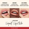 Runway Rogue Silk Glam Liquid Lipstick Lip Trio, Long Wear Frosted Liquid Lipstick Pack, (‘Paparazzi’, ‘Couture’, ‘Sex Symbol’)