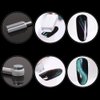2 Pieces Magnet Stick Double-head Nail Magnet Stick Cat Eye Magic Magnet Stick for 3D Magnetic Cat Eye Gel Magic Nail Art Manicure Tool, Black