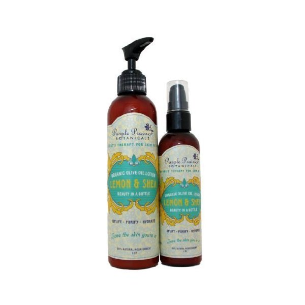 Lemon & Shea Organic Olive Oil Lotion 4 oz
