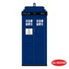 Beistle Plastic Blue Police Call Box Door Covers, 6' x 30", Set of 2 - British Themed Party Supplies, Crime Scene Decorations, Law Enforcement Policeman Wall Prop