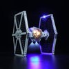 BrickBling Light Kit Compatible with Lego Imperial TIE Fighter 75300 Building Kit (No Model), Creative Lights Compatible with Lego Tie Fighter Great Surprise