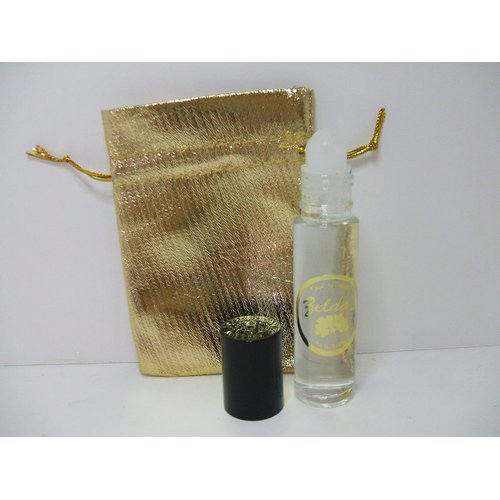 Zelda's Egyptian Musk (clear) Soft Powdery Vintage 100% Body Oil in 10ml Roll on Bottle