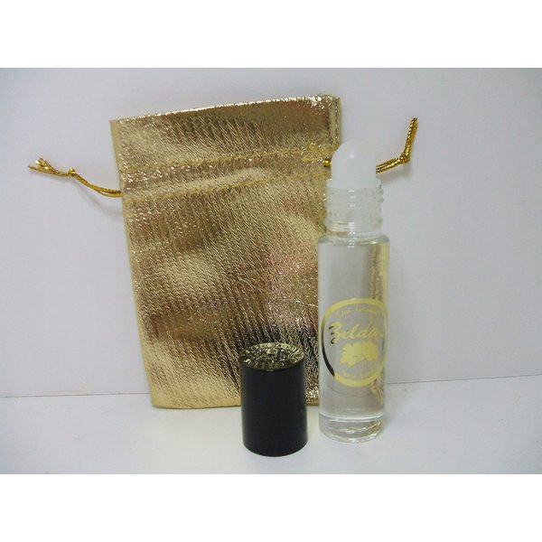 Zelda's Egyptian Musk (clear) Soft Powdery Vintage 100% Body Oil in 10ml Roll on Bottle