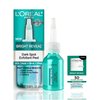 L'Oreal Paris Bright Reveal Dark Spot Exfoliant Peel, 25% AHA BHA PHA Face Exfoliator Solution, Gentle Skincare to Visibly Reduce Dark Spots and Renew Skin Texture, Includes SPF Lotion Sample