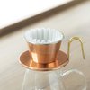 Kalita Wave Series KWF-185#22210 Coffee Filters, White, For 2-4 People, 50 Sheets