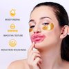 Eakroo 30 Pairs Lip Mask & Under Eye Mask, Crystal Collagen Eye Patches for Puffy Eyes, Effectively Nourishes the Lip & Eye Skin, Reducing Fine Lines & Dark Circle, Make Skin Smooth and Firm (Set A)