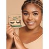 KISS Lashes Sister Nature False Eyelashes, Easy to Wear & Easier on the Planet, 100% Natural Hair, Wispy and Fluffy Lash Finish, Reusable - Sage, 1 Pair Sage 1 Count (Pack of 1)