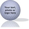 Photo or Logo on White Golf Balls 12 Pack - Your Unique Swing, Your Unique Moments -