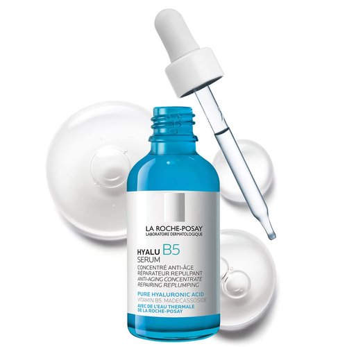 La Roche-Posay Hyalu B5 Pure Hyaluronic Acid Serum for Face, with Vitamin B5, Anti-Aging Serum fo...