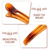 FOMIYES 12 Pcs Styling Hair Clips Girls' Accessories Bangs Hair Clip Crocodile Hair Clips Plastic Duckbill Hair Clips Hair Styling Clips Barrettes Woman Hairpins Woman Clips Non-slip Woman