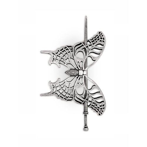 HAQUIL Vintage Antique Medieval Hollow Butterfly Hairpin Hair Stick Hair Accessory for Women