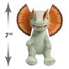 Just Play Jurassic World Dinosaurs Plush Dilophosaurus Stuffed Animals, Kids Toys for Ages 3 Up