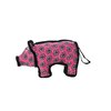 TUFFY - World's Tuffest Soft Dog Toy - Barnyard Pig- Multiple Layers. Made Durable, Strong & Tough. Interactive Play (Tug, Toss & Fetch). Machine Washable & Floats… (Junior)