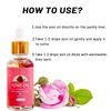 2 Packs Yoni Oil for Women, All Natural Feminine Oil Intimate Deodorant for Women, Ph Balanced and Eliminates Odor, 100% Natural Feminine Serum Made with Rose Essential Oils (1 fl oz/30 ml)