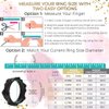 Rinfit Women Silicone Wedding Band - Rubber Wedding Rings for Women - Promise Rings for Her and Anniversary Rings - Space Collection - SetC, Size 10