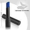 MEICOLY Blue Eye Black Stick,Royal Blue Eyeblack Face Body Paint Eye Paint,Professional Halloween Blue Matte Lipstick SFX Makeup,Cream Sporting Face Paint for Baseball /Softball /Football /Lacrosse