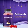 Melatonin Gummies for Kids & Adults | Natural Sleep Aid Drug-Free, Vegan Berry Flavor Kids Melatonin Gummy Supplement | 2.5mg, 5mg or 10mg Dose | Sleeping Pills Substitute