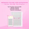 Premade Fans Eyelash Extensions 10D-C-0.07-14 Premade Volume Lash Extensions 320 Fans Pointed Base Fans 0.07 Premade Volume Fans C D Curl(14 mm, 10D-C-0.07)