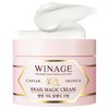 Coreana WINAGE Caviary Truffle Snail Cream - Korean Snail Mucin Moisturizer - Daily Repair Anti-Aging Cream for Face - Deep Hydration, Rejuvenating, Non-Sticky, 3.5oz.