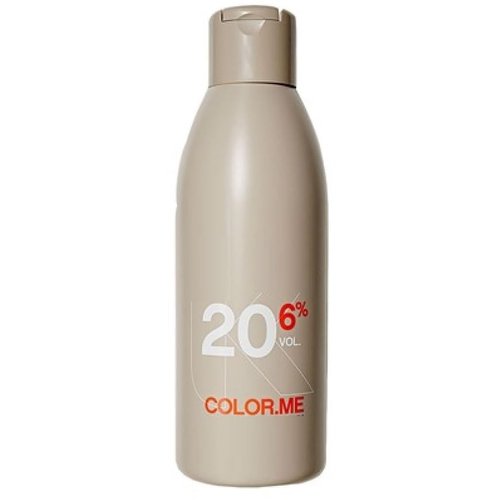 kuss comb + UMINA Color Permanent Creme Haircolor Dye 030524 (w/SIeekshop 20 Vol. Developer) Sheer Light Cream MicroLight Hair Color - 5/7 Medium Brown
