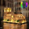 BrickBling LED Lighting Compatible with Lego Architecture Notre-Dame de Paris 21061, Compatible with Lego Notre Dame Cathedral, No Bricks Included (RC Version Light)