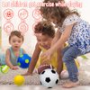 Ladwon Balls for Toddlers 1-3 Balls for Kids, Outdoor Toddler Toys,Toddler Sports Balls Toys,Set of 7 Boys Girls Indoor Outdoor Balls Toys, Baby Soccer Ball Basketball Tennis Ball Rugby Ball Playgroun
