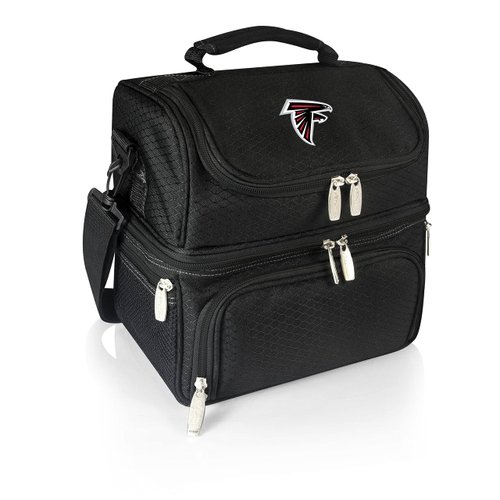 PICNIC TIME Black Atlanta Falcons Pranzo Lunch Tote