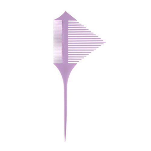 Maedack Hair Styling Comb - 1pcs Hairdressing Tips Comb Professional Anti-static Hair Comb Split Teeth Design Hair Comb for Combing and Dyeing Hair,Rat Tail Comb (purple)