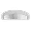 Silicone Hair Comb Set, 3pcs Hair Combs Translucent Silicone Resin Casting Wide Tooth Combs for DIY Hairdressing Styling Tools