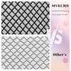 MYKURS Extra Long Mesh Wig Caps for Long Thick Hair, Fishnet Open-end Wig Cap for Women, Reusable Hair Net for Wrapping Hair, Twist and Re-cover Hair Net for Wigs, 2 Pieces