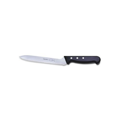 F. Dick 7'' off Set Bread/Utility Knife. Serrated Edge.