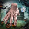 TIDAXU Halloween Decorations Wednesdays Hand Body Parts Hands Fingers Props, Haunted House Decorations Halloween Cosplay Hand Props Gothic Home Decor