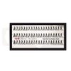 Red Cherry Knot Free Flare Medium Individual Lashes, Black (Pack of 6)