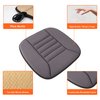kingphenix Car Seat Cushion with 1.2inch Comfort Memory Foam, Seat Cushion for Car and Office Chair (Grey)