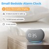 Reacher Auto-Dimmable Sound Machine Alarm Clock with Night Light, 20 Soothing Sounds, LED Digital Display, Sleep Timer, Precise Volume Control, White Noise Soother for Baby, Adults, Bedrooms