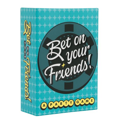 DSS Games Bet On Your Friends | A Party Game for Close Friends | Party Card Games with 150 Prompt Cards | Fun Card Games for Adult Game Nights, Gatherings, & Parties | Ages 17 Up